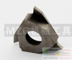 銅鋁用三角形切槽刀片TGF32R050/75/100/150/200/250/300ZK10