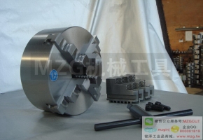 建華牌,短錐四爪自定心卡盤,傳統(tǒng)普通車床手動四爪卡盤