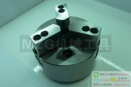 CHANDOX臺灣千島三爪中空中實高速油壓夾頭,高速回轉(zhuǎn)油缸硬爪生爪