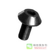 機(jī)夾式銑刀用傘型螺絲,蘑菇頭螺絲