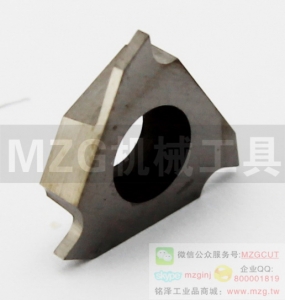 銅鋁用三角形切槽刀片TGF32R050/75/100/150/200/250/300ZK10