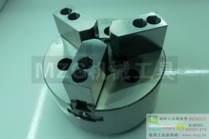 CHANDOX臺灣千島三爪中空中實高速油壓夾頭,高速回轉(zhuǎn)油缸硬爪生爪