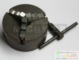 建華牌,短錐三爪自定心卡盤,傳統(tǒng)普通車床手動(dòng)三爪卡盤