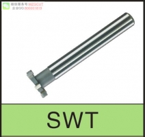 SWT平齒刃模具加工專用焊刃式超微粒鎢鋼T型銑刀