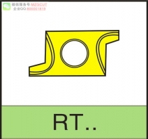 進(jìn)口機(jī)夾式小徑鎖牙式銑刀頭RT07/10R..裝法國(guó)Safety刀片RT..