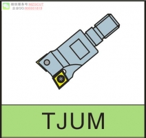 進(jìn)口鎖牙式銑刀頭TJUM機(jī)夾式鉆孔銑削共用刀桿裝日立CCMT/CPMT..