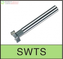 SWTI英制平齒刃模具加工專用焊刃式超微粒鎢鋼T型銑刀