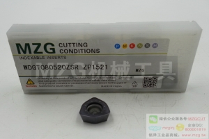 2016特價銑刀片WDGT080520ZSR ZP1521 MZG品牌高進(jìn)給銑削刀片
