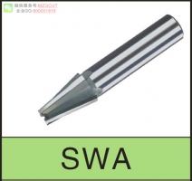 SWA焊刃式超微粒鎢鋼斜度銑刀